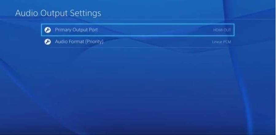 ps4 best audio output settings