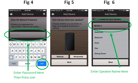 TOPIC: SETUP FOR THE HEOS CONTROL APP WITH AN iOS ...